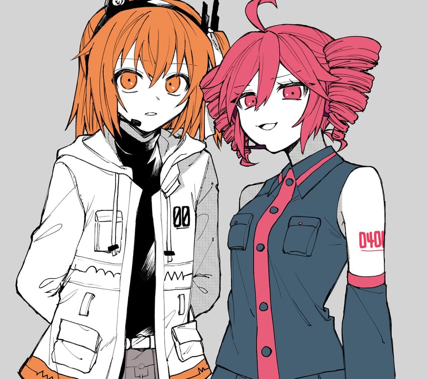 kasane teto and adachi rei (utau and 1 more) drawn by igarashi_(morimorienoki)