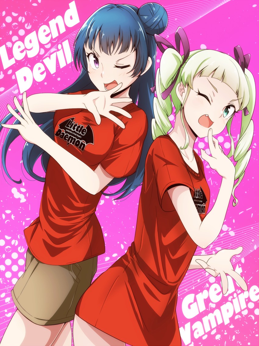 tsushima yoshiko and todo yurika (love live! and 3 more) drawn by tanashi_(mk2)