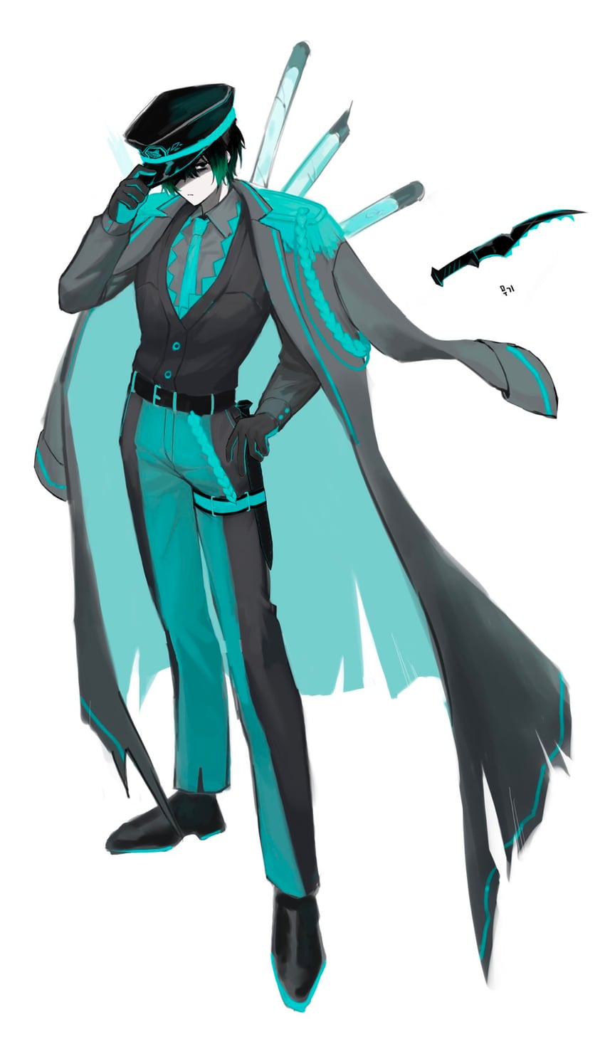 yi sang (project moon and 1 more) drawn by zero_letter