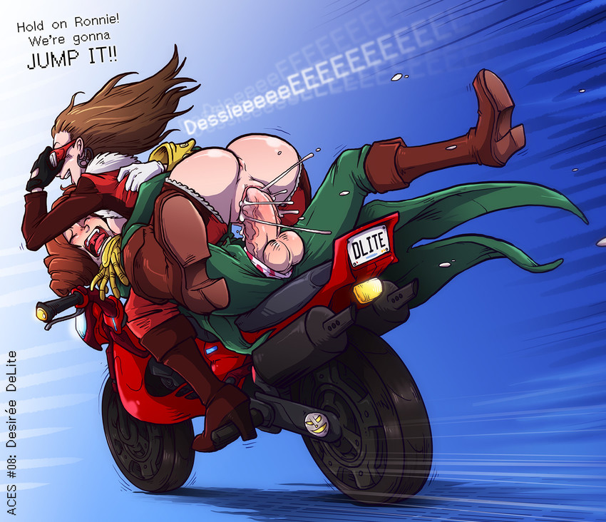 ron delite and desiree delite (ace attorney and 1 more) drawn by sparrow_(jj2oxx)