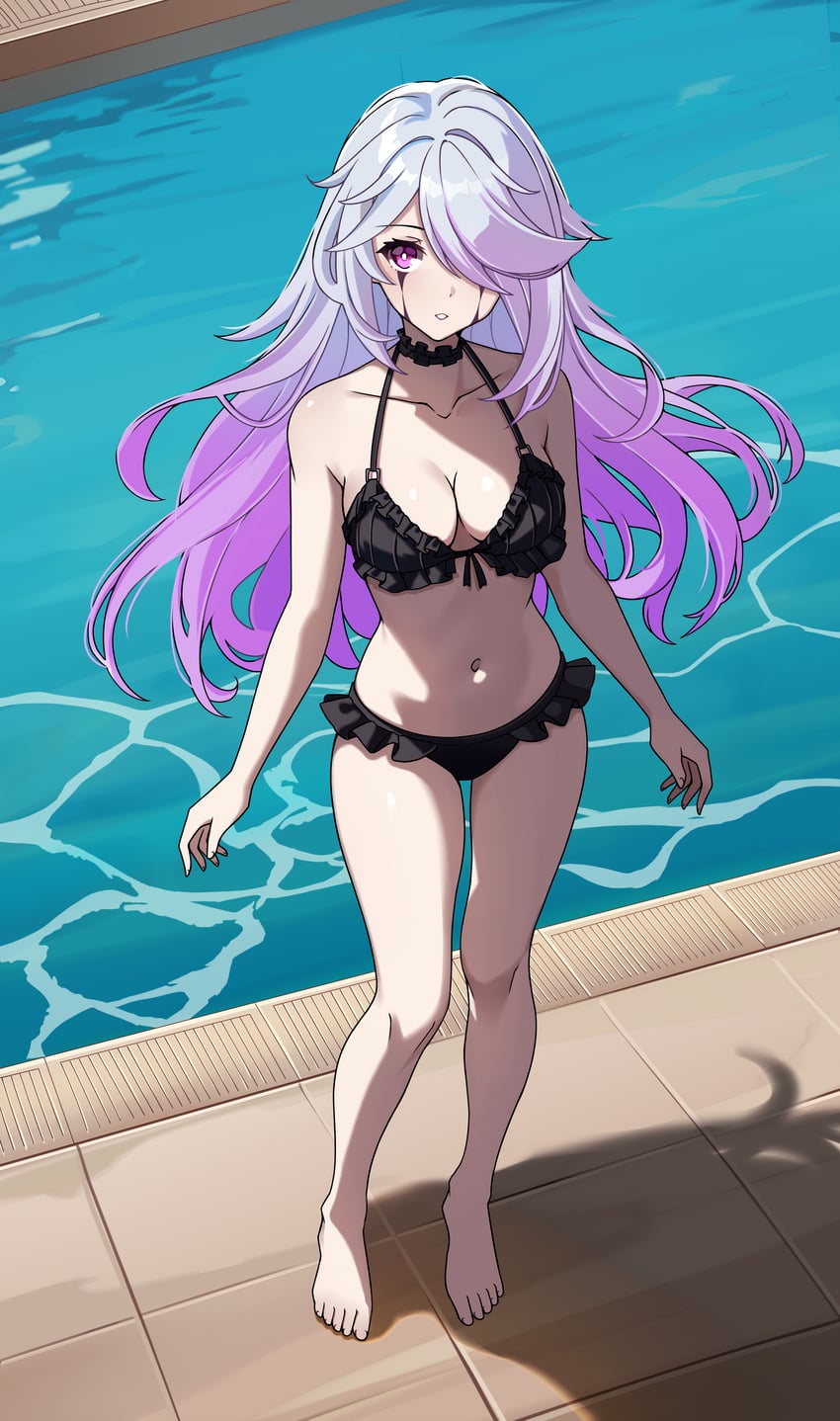 chiara (black survival and 1 more) drawn by wayanfa