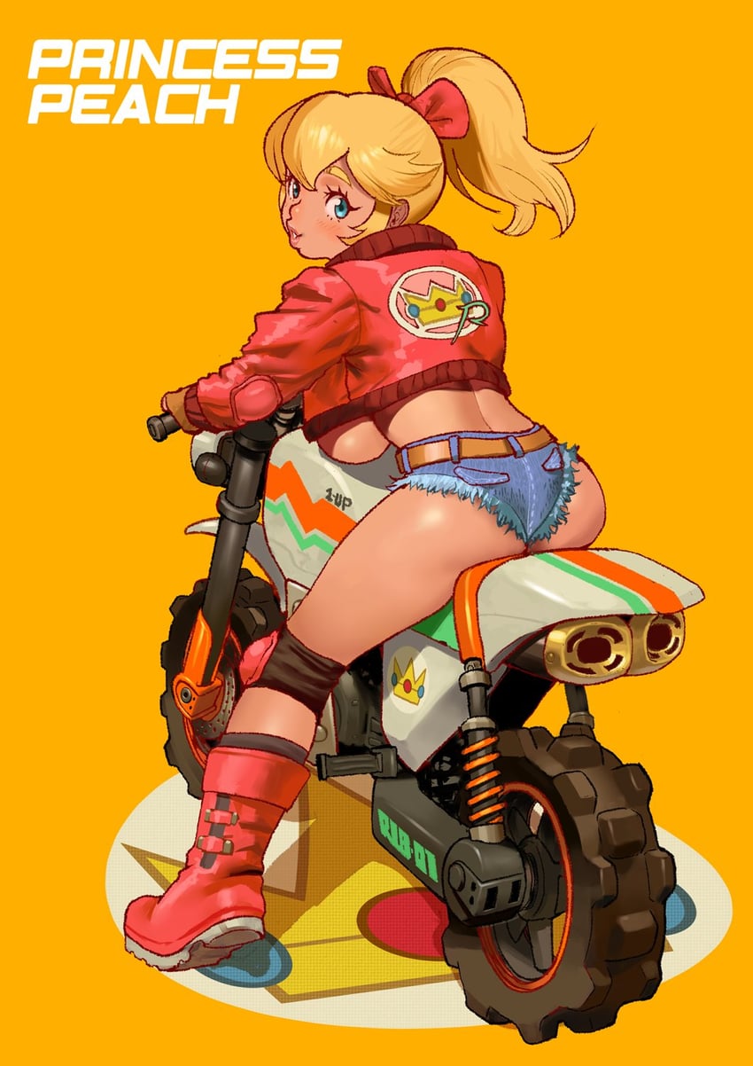 princess peach (mario and 2 more) drawn by cessa