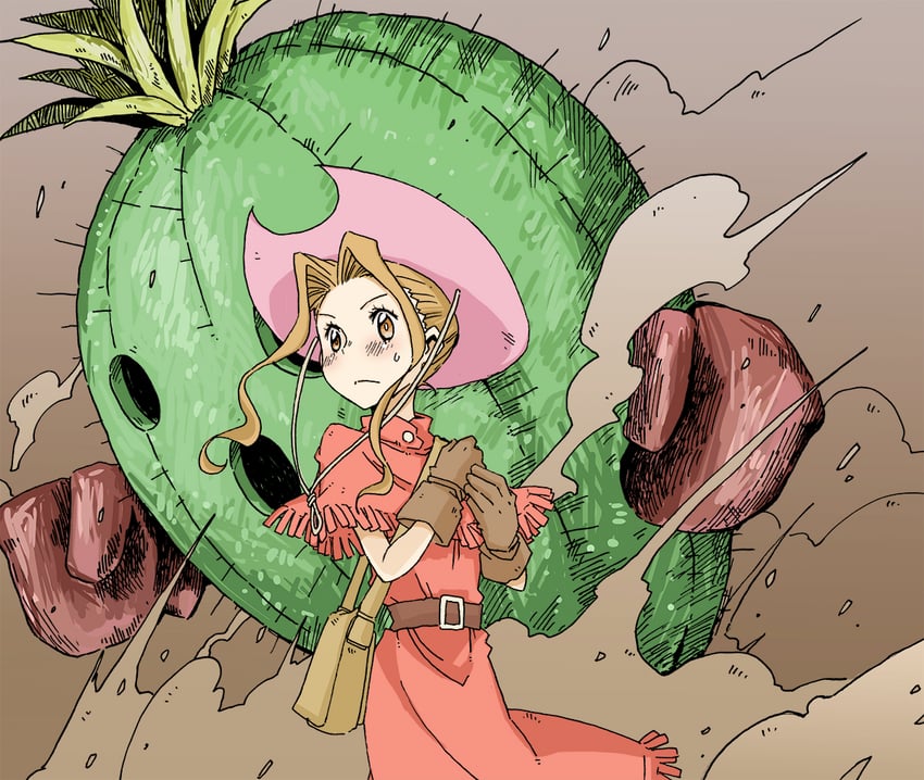 tachikawa mimi and togemon (digimon and 1 more) drawn by sasakamakue