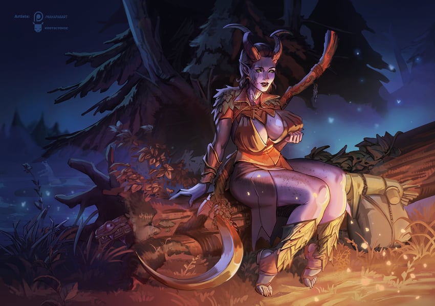 dungeons & dragons drawn by kostictoxic and zion_alexiel