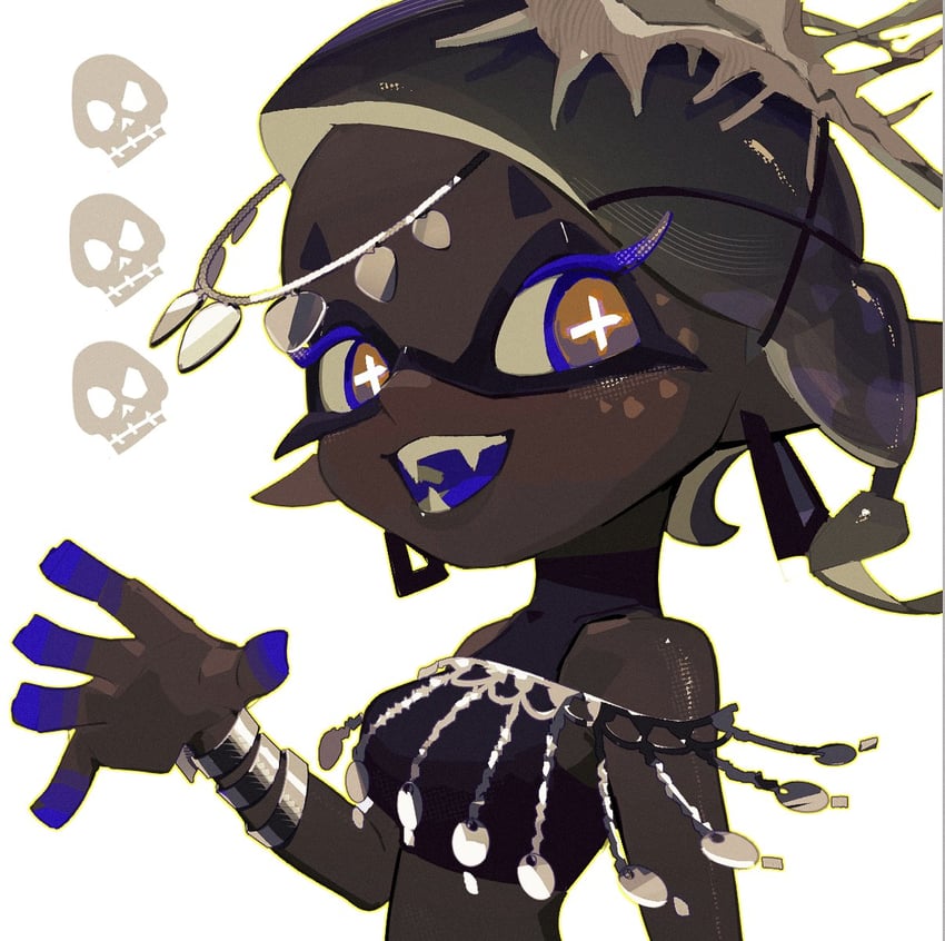 frye (splatoon and 1 more) drawn by lemon_dou_oishii