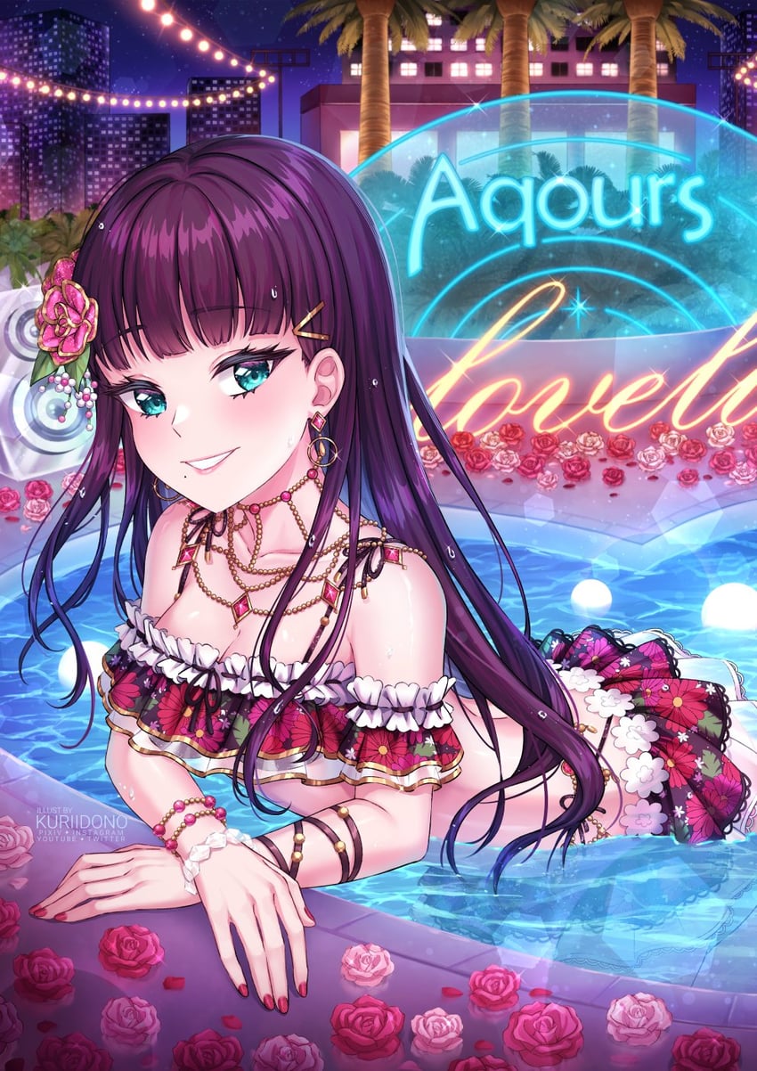 kurosawa dia (love live! and 1 more) drawn by kuriidono