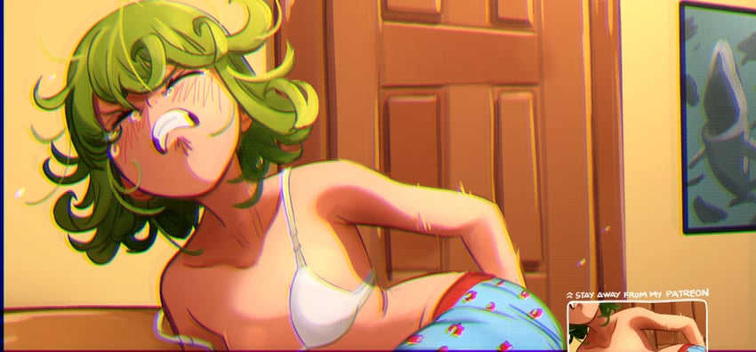 tatsumaki and stephen quire (one-punch man) drawn by khyle.