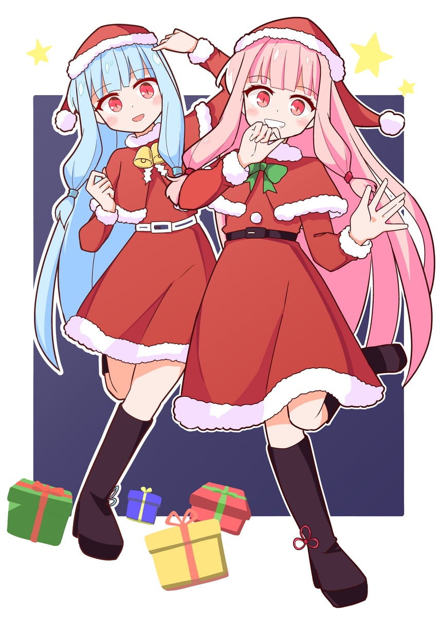kotonoha akane and kotonoha aoi (voiceroid) drawn by himajin_narou