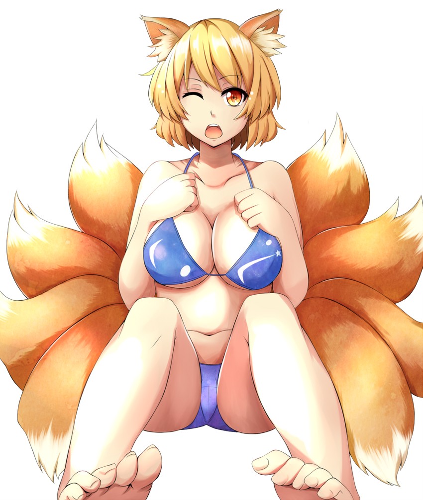 yakumo ran (touhou) drawn by yuuichirou_(i_love_hitagi)