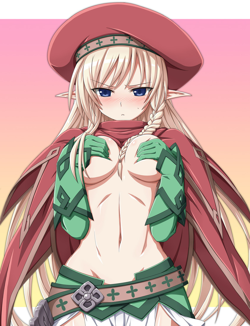 alleyne and fighting master alleyne (queen's blade) drawn by shirosame