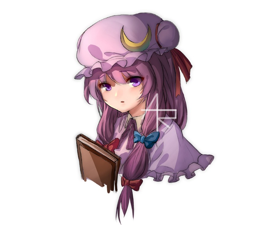 patchouli knowledge (touhou) drawn by mao_wei_du_jiao_shou