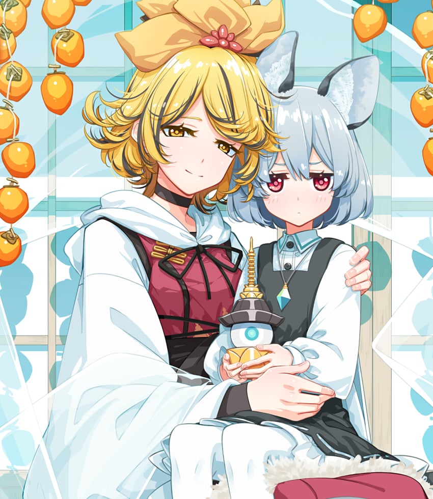 nazrin and toramaru shou (touhou) drawn by sakuraba_yuuki