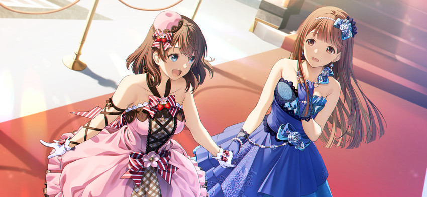 satake minako and tanaka kotoha (idolmaster and 2 more) drawn by nanaran