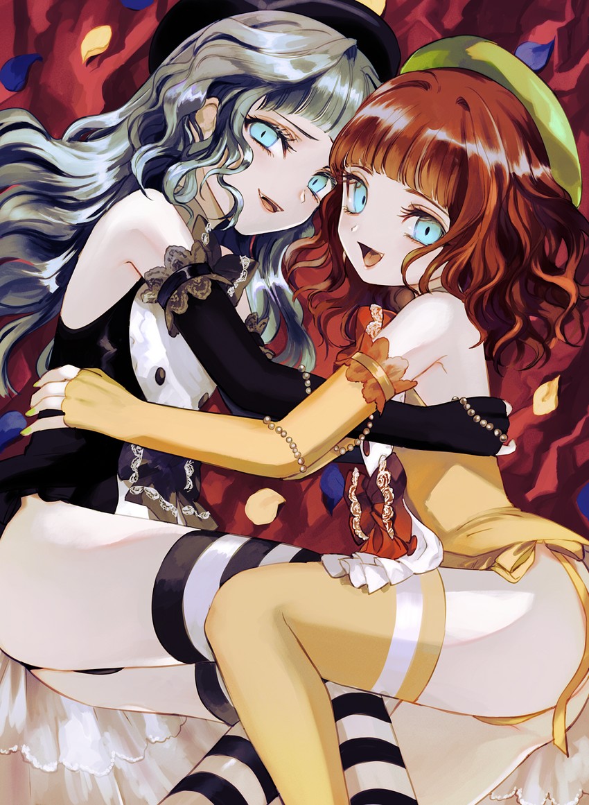 zepar and furfur (umineko no naku koro ni) drawn by maruino