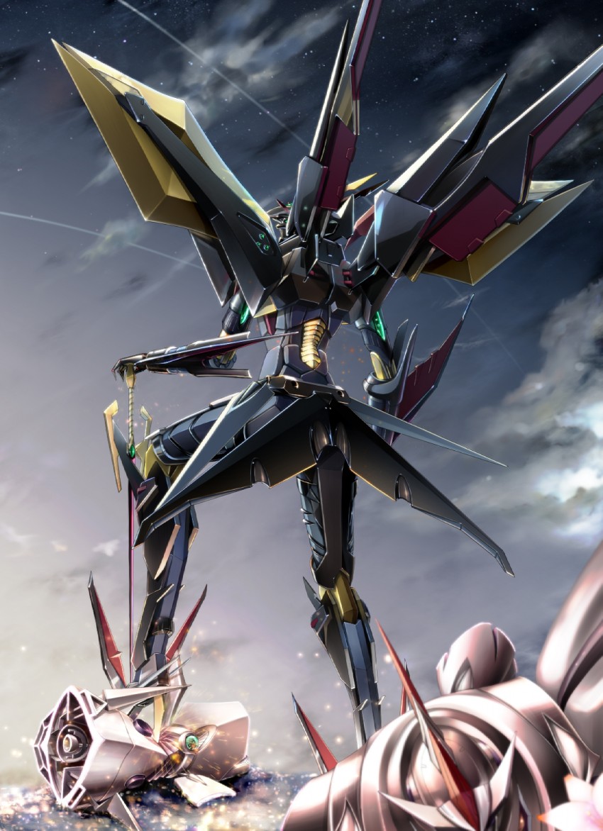 cybuster and shurouga (super robot wars and 3 more) drawn by intuos9
