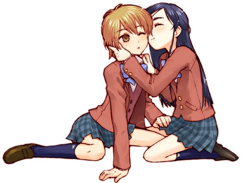 misumi nagisa and yukishiro honoka (precure and 1 more) drawn by minakata_sunao