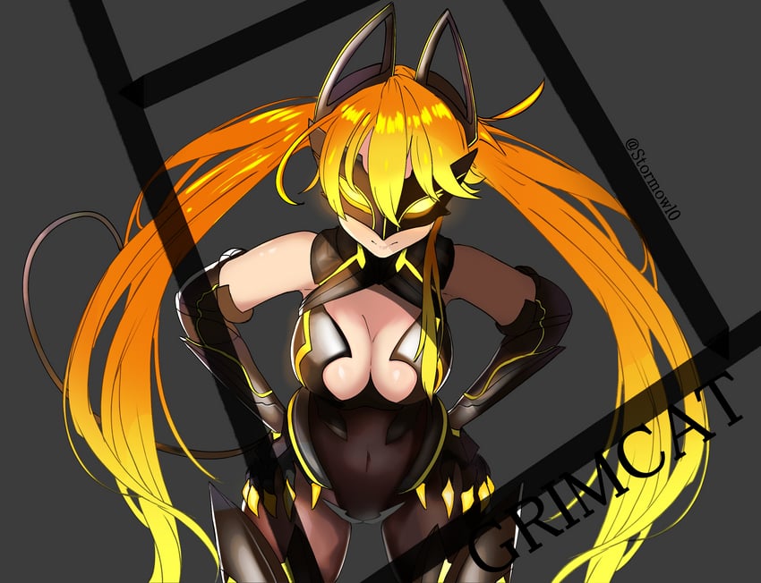 judith lanster and grimcats (eiyuu densetsu and 1 more) drawn by stormowl0
