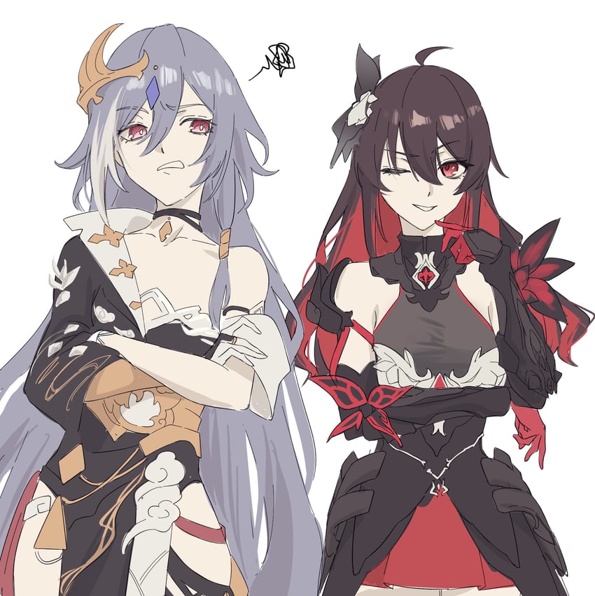 seele vollerei, herrscher of sentience, and seele (honkai and 1 more) drawn by kk0106kkk
