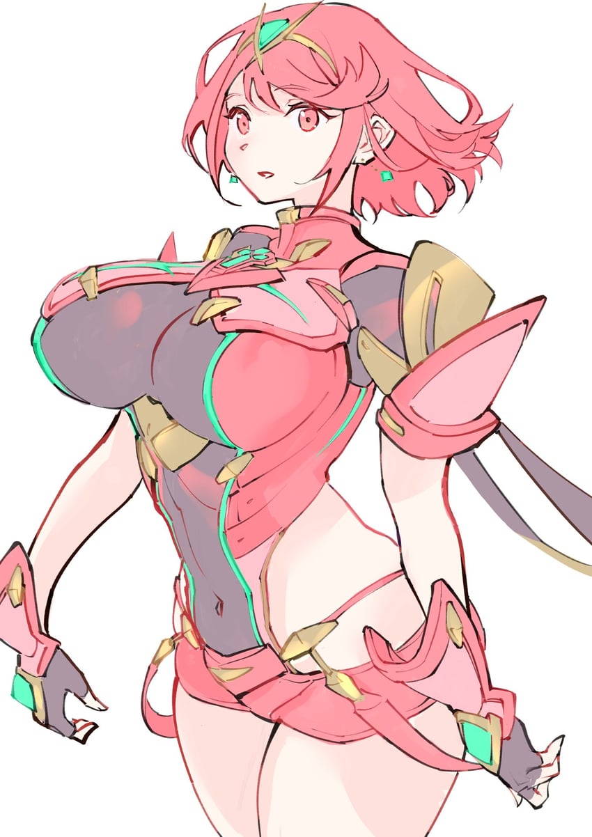 pyra (xenoblade chronicles and 1 more) drawn by ug333333