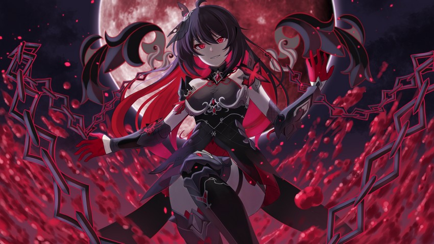 seele vollerei and seele (honkai and 1 more) drawn by aircell