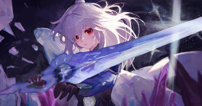 jingliu (honkai and 1 more) drawn by jin_sumire