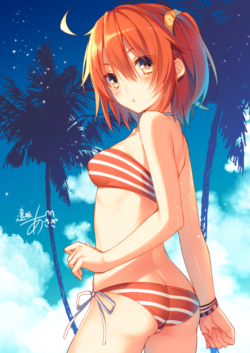 fujimaru ritsuka (fate and 1 more) drawn by toosaka_asagi