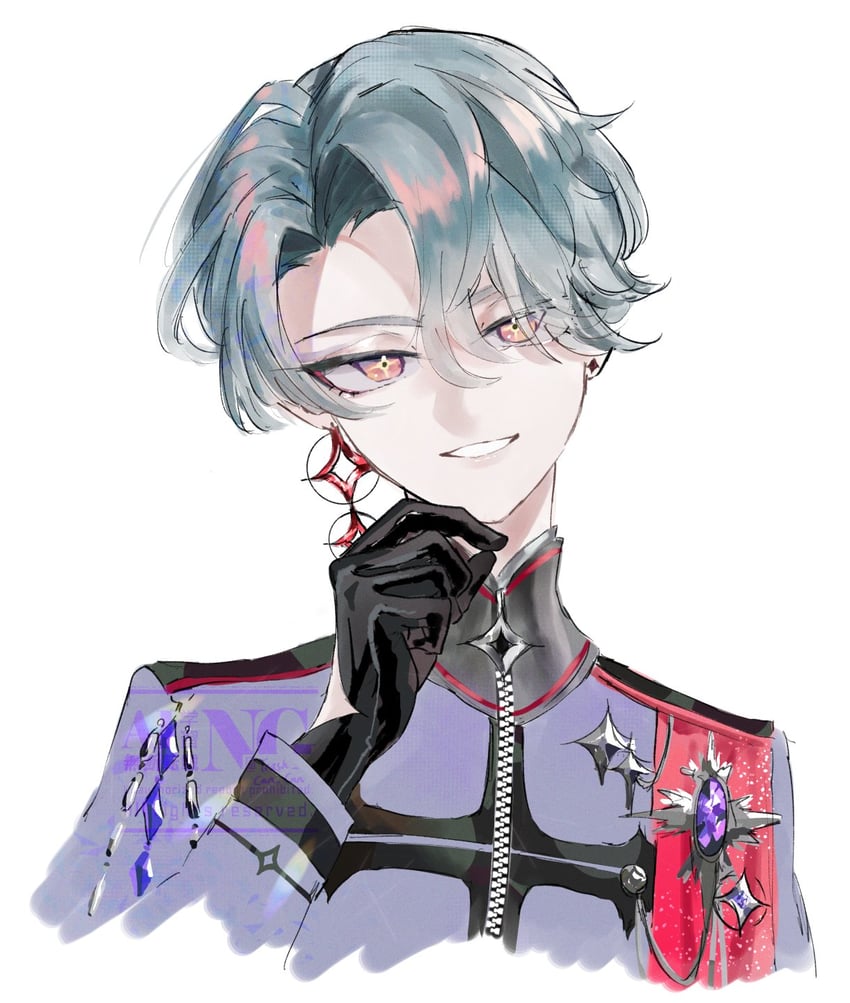 freodore (nijisanji and 1 more) drawn by gomisyori_1