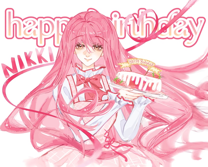 nikki and bloom poetry (nikki and 1 more) drawn by qingxu