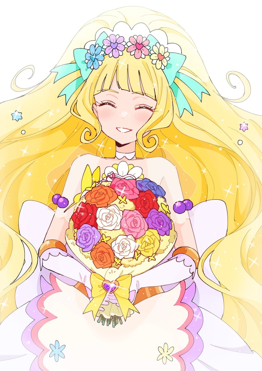 kasai amane and cure finale (precure and 1 more) drawn by shirako_love