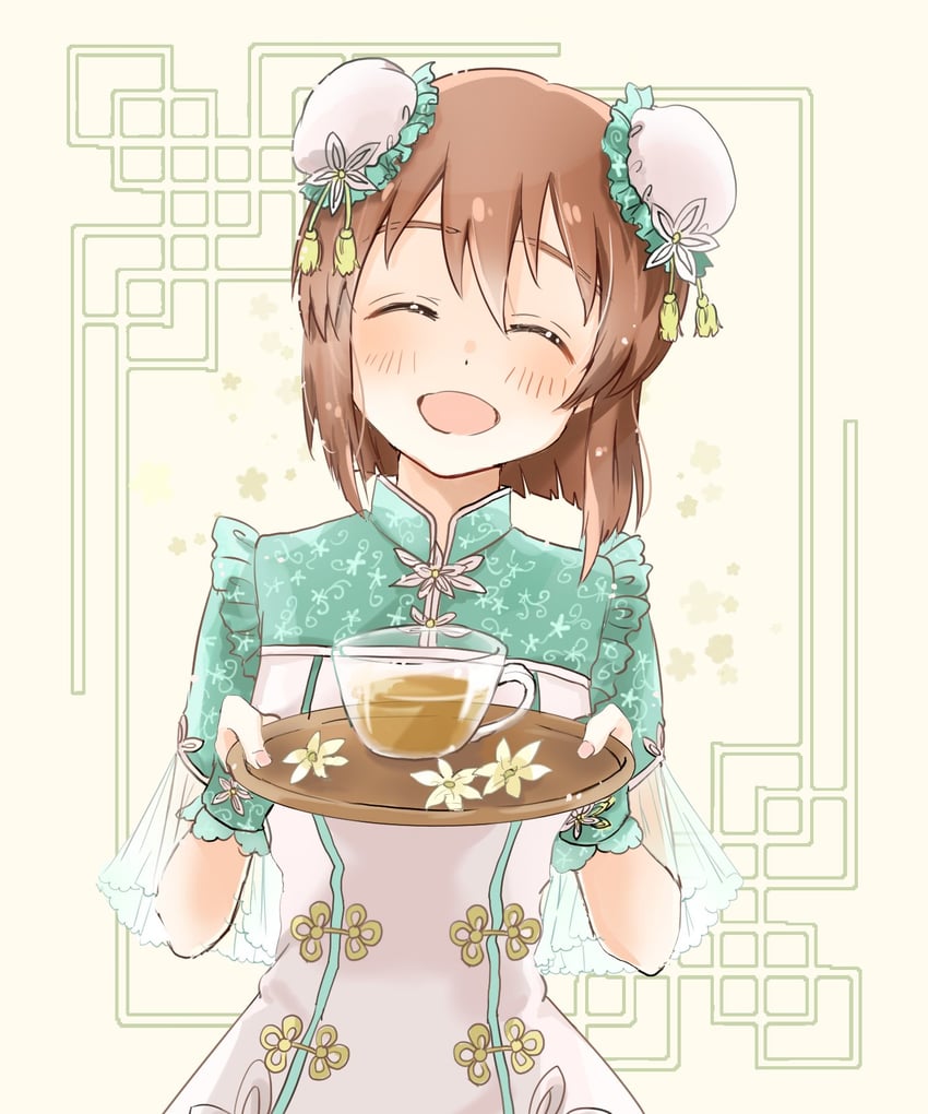 hagiwara yukiho (idolmaster and 2 more) drawn by aoaoaoaoiao