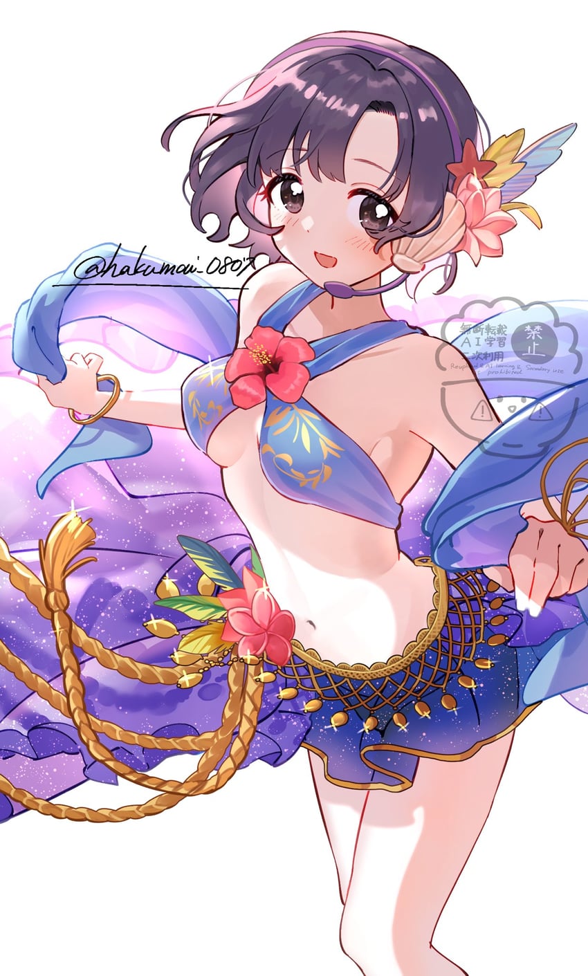 shiragiku hotaru (idolmaster and 1 more) drawn by shisui_(5830217)
