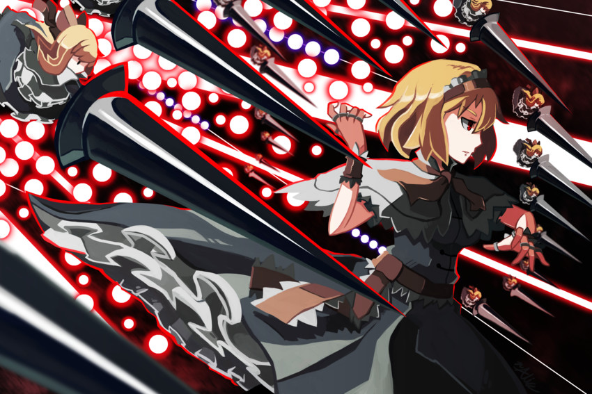 alice margatroid and shanghai doll (touhou) drawn by zarisu