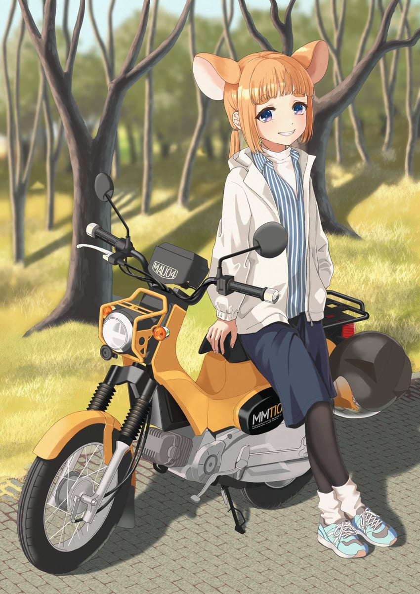mau-chan (indie virtual youtuber) drawn by komori_utsuro