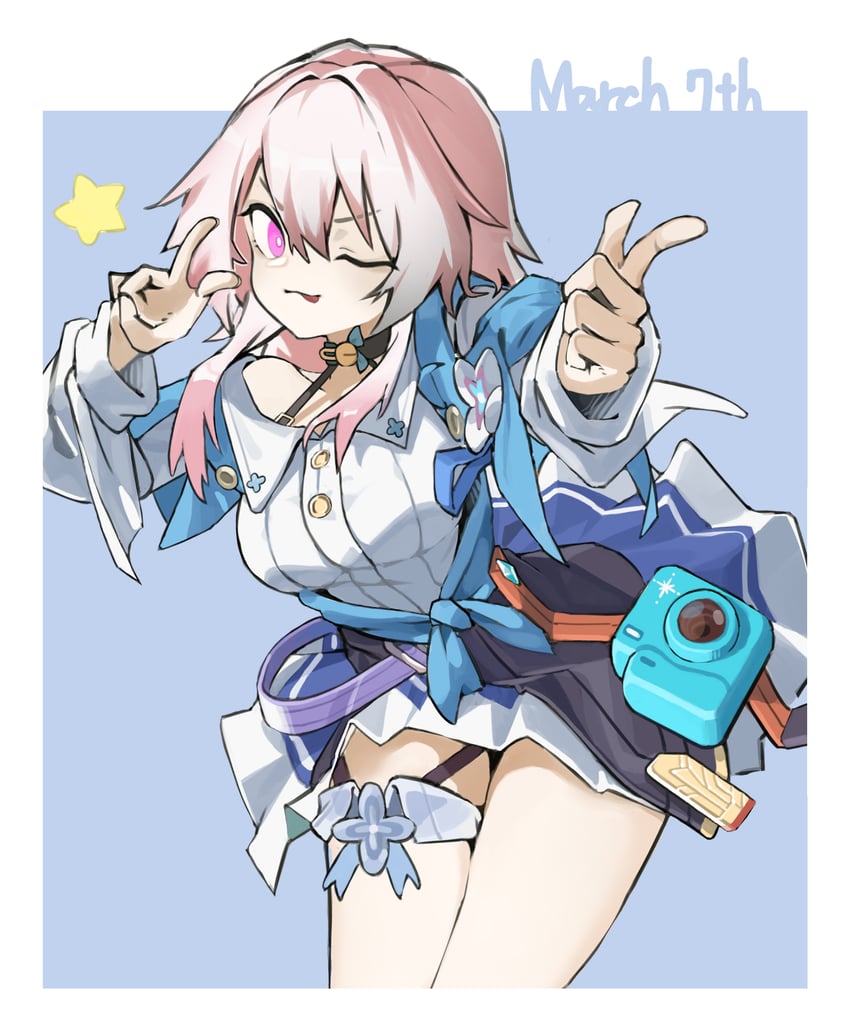 march 7th (honkai and 1 more) drawn by pascaldinger