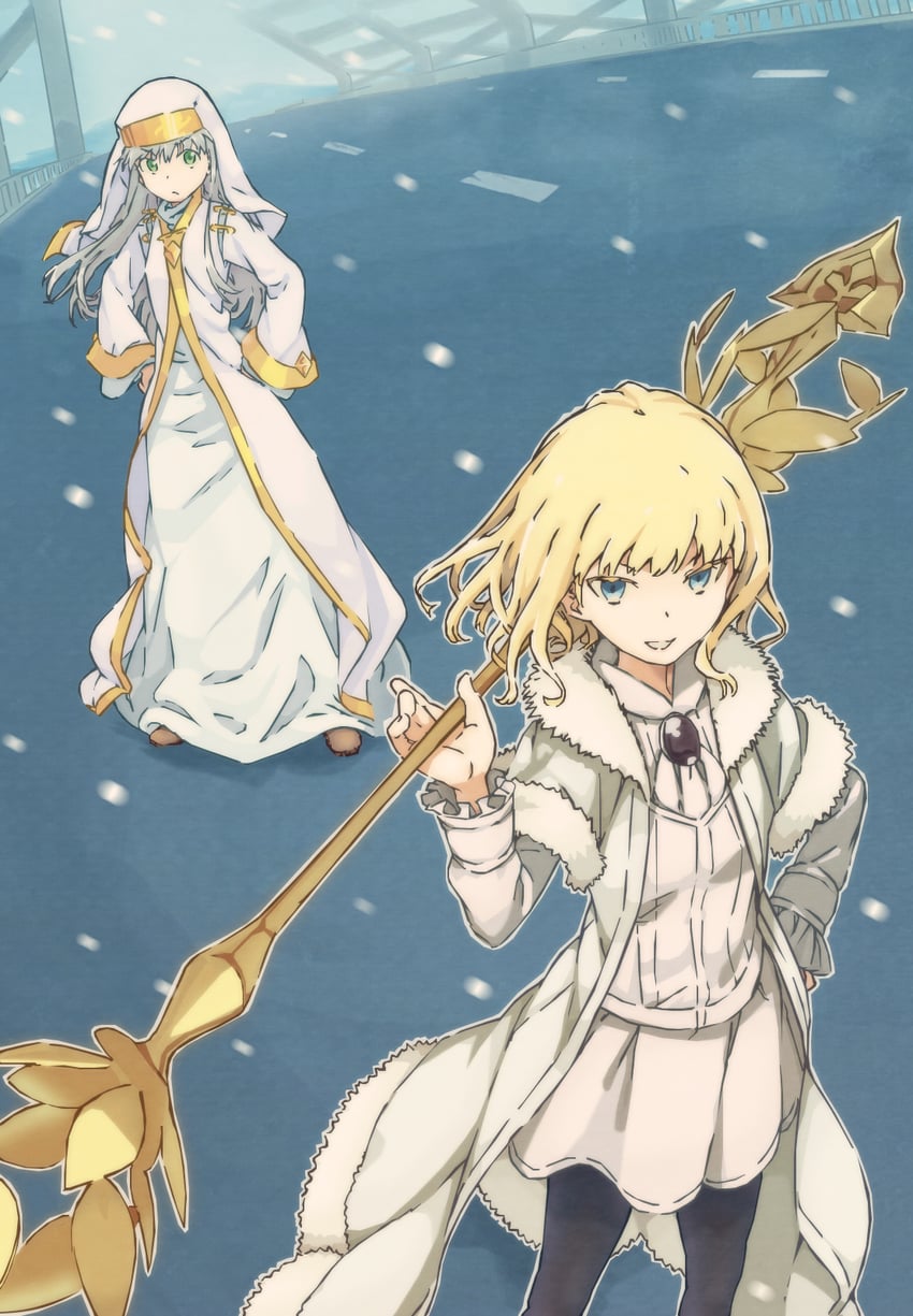 index and leivinia birdway (toaru majutsu no index and 1 more) drawn by gazing_eye and haimura_kiyotaka