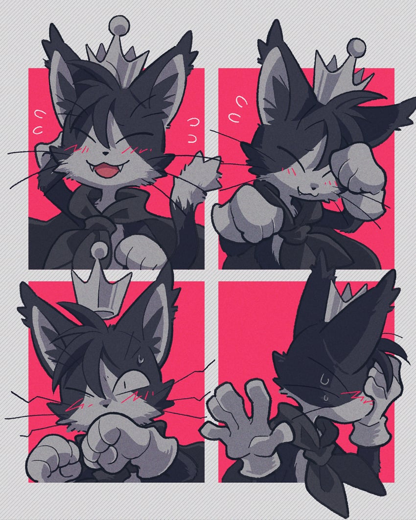 cait sith (final fantasy and 3 more) drawn by coffinsmokes