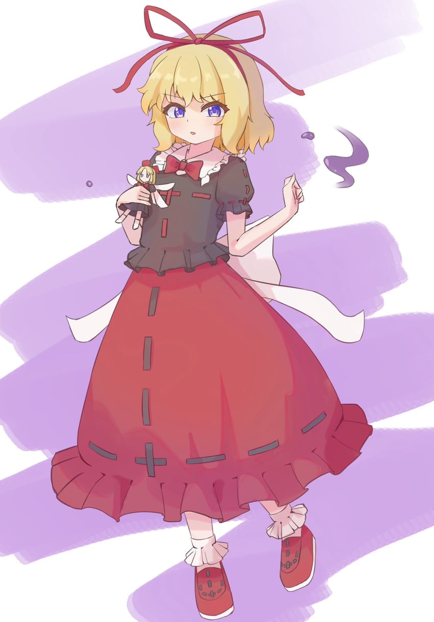 medicine melancholy and su-san (touhou) drawn by nora_koutya