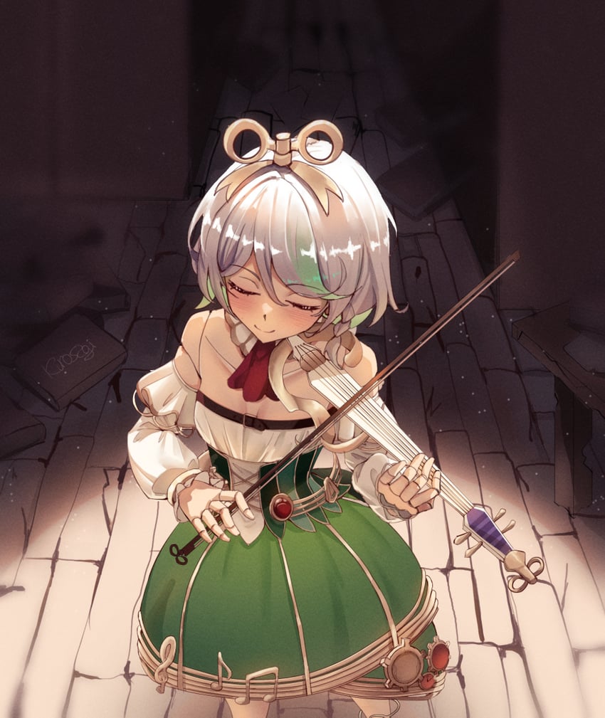 cecilia immergreen (hololive and 1 more) drawn by pyrokuro
