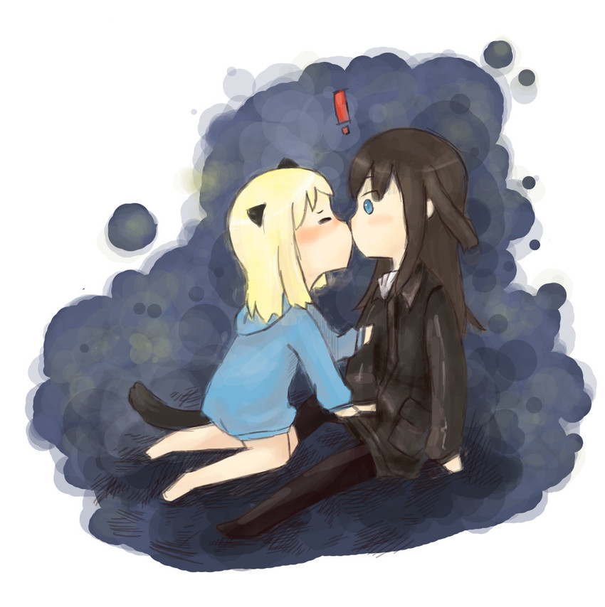 elizabeth f. beurling and elma leivonen (world witches series and 1 more) drawn by wbon