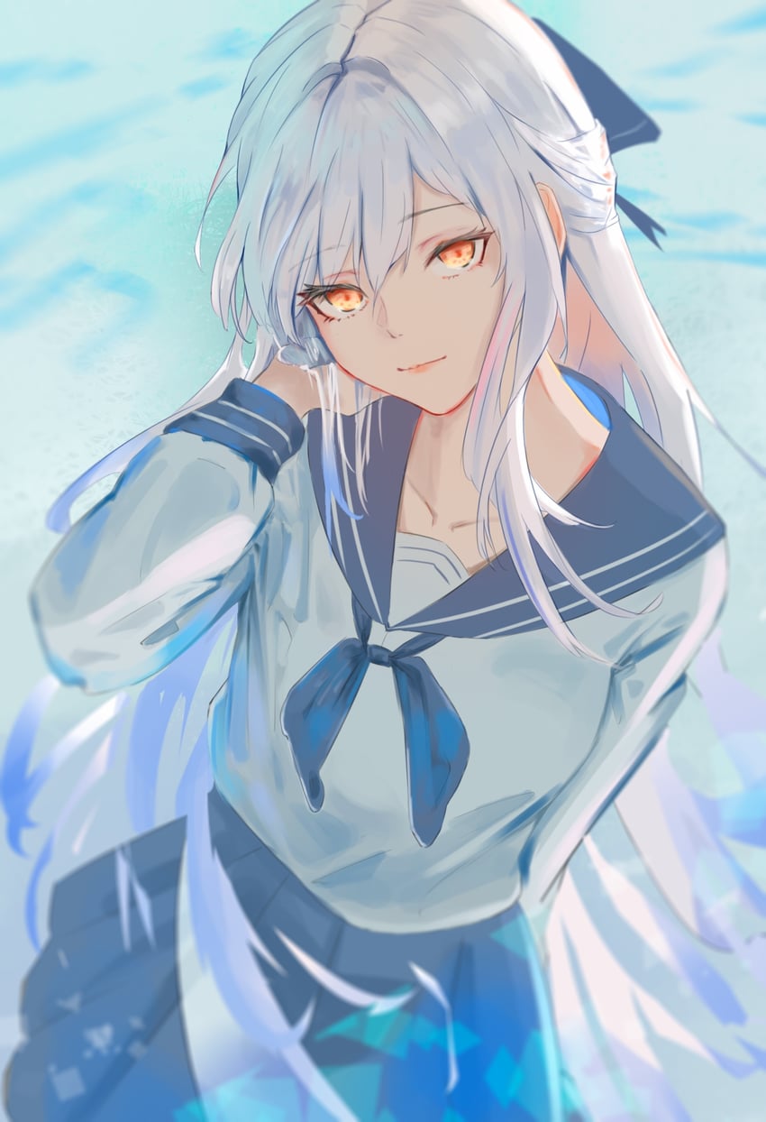 jingliu (honkai and 1 more) drawn by adgai_gai