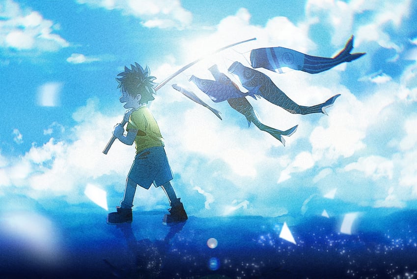 midoriya izuku (boku no hero academia) drawn by juanchun818