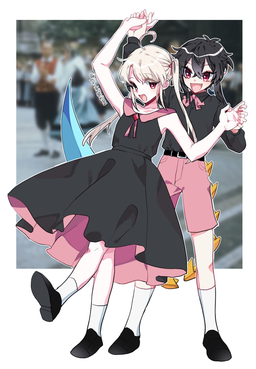 nine and deily (original and 1 more) drawn by koyashaka