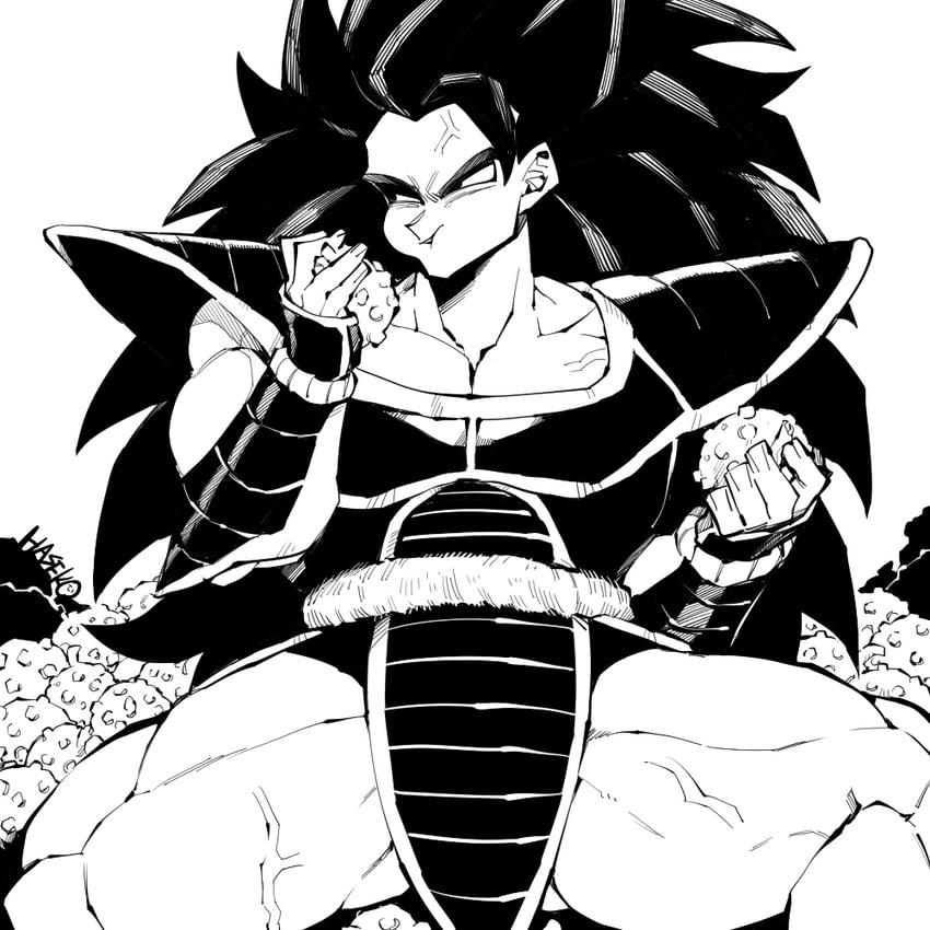 tullece (dragon ball and 2 more) drawn by haseko123