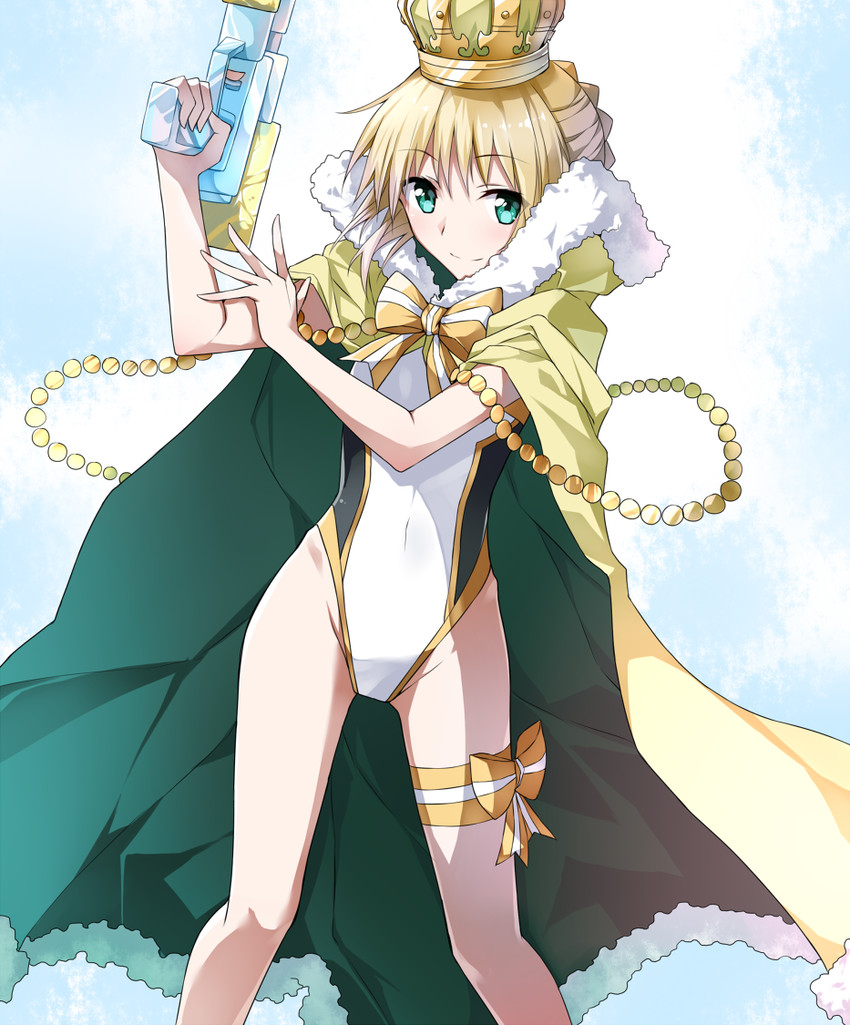 artoria pendragon (fate and 2 more) drawn by tsuezu