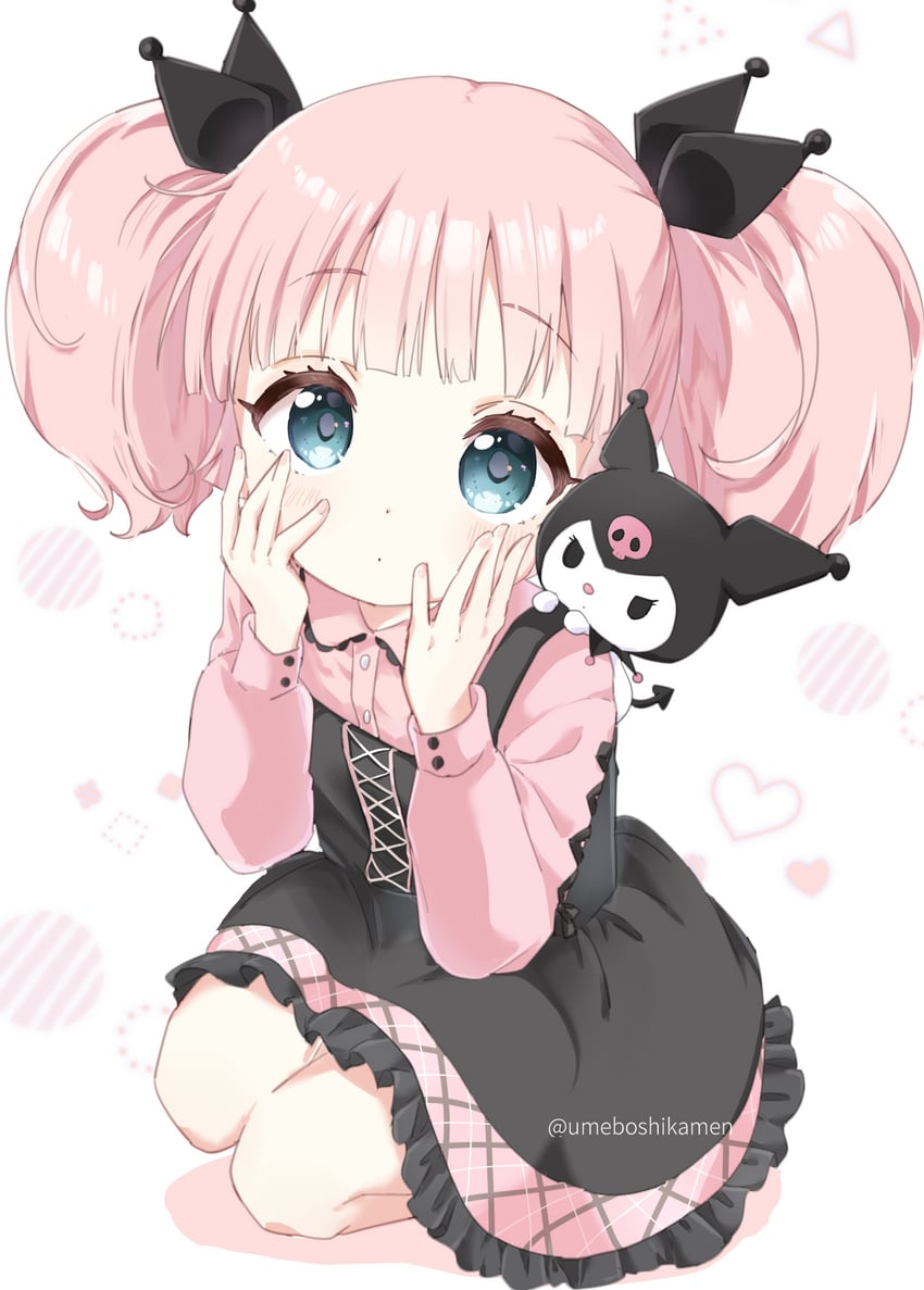 yoshikawa chinatsu and kuromi (yuruyuri and 2 more) drawn by mearian
