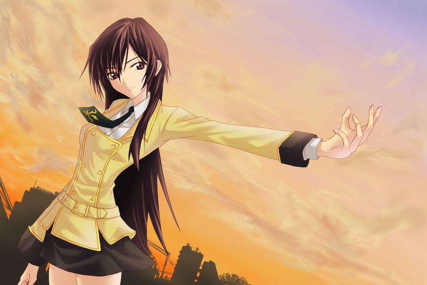 lelouch vi britannia and luluko (code geass) drawn by kaeru_(kaerism)