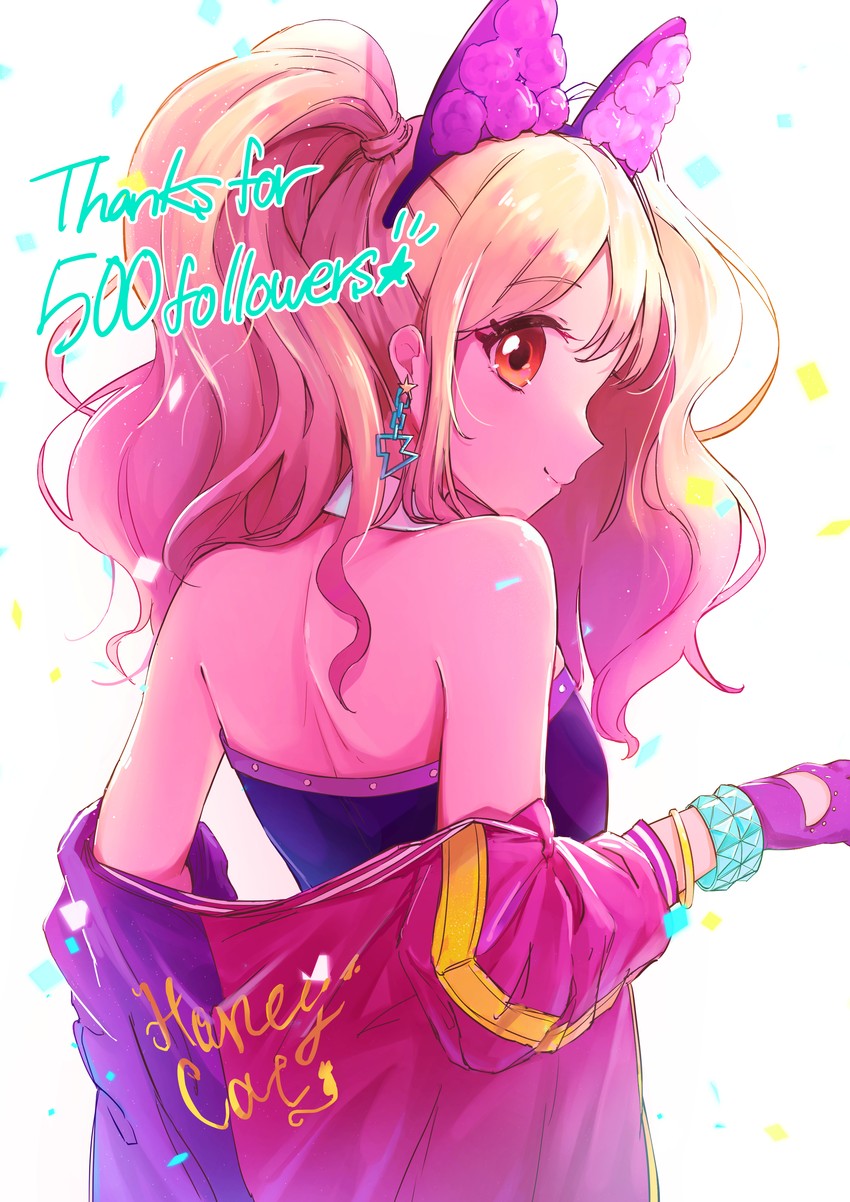 nijino yume (aikatsu! and 2 more) drawn by supersaiazin-kanako