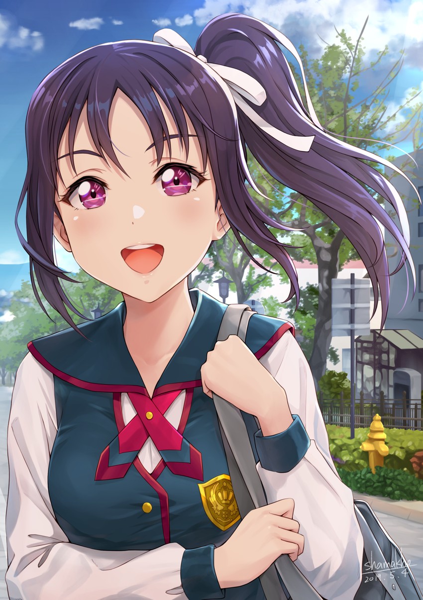 kazuno sarah (love live! and 1 more) drawn by shamakho