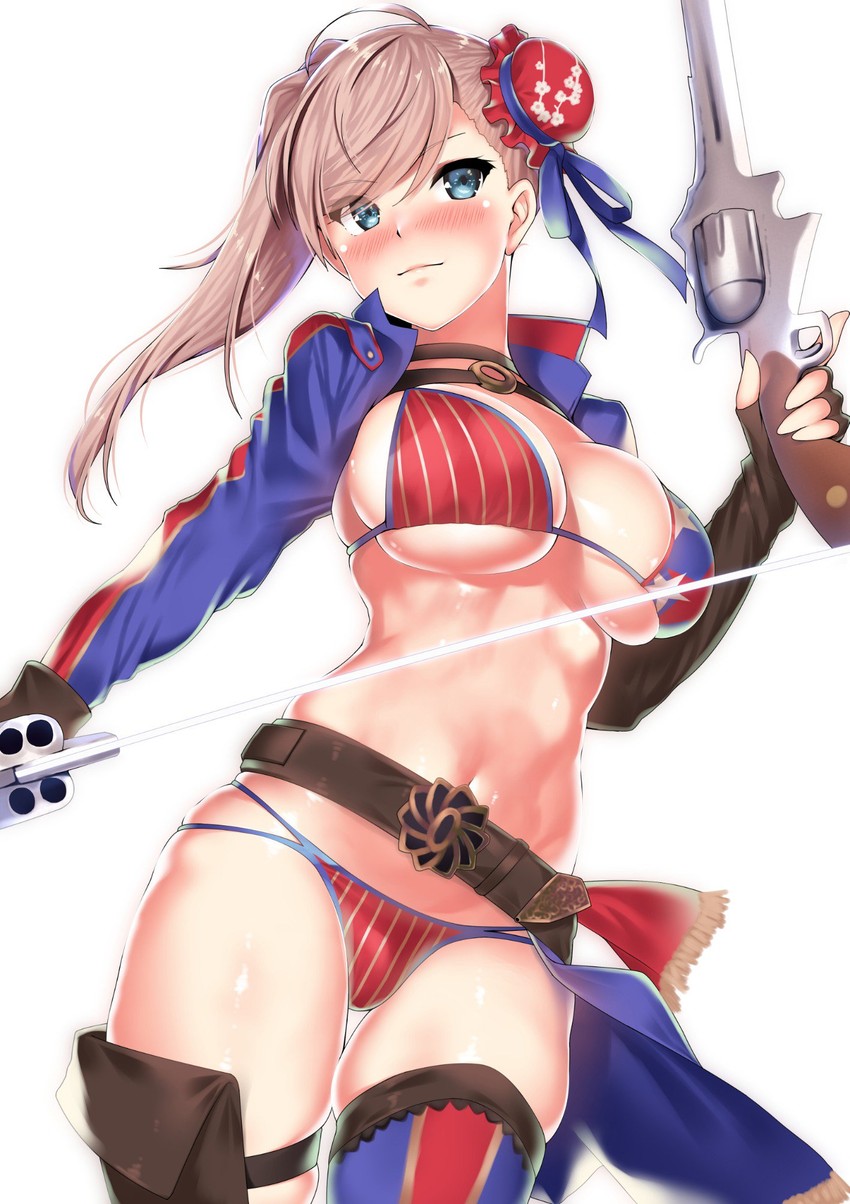 miyamoto musashi (fate and 1 more) drawn by kawai_(purplrpouni)