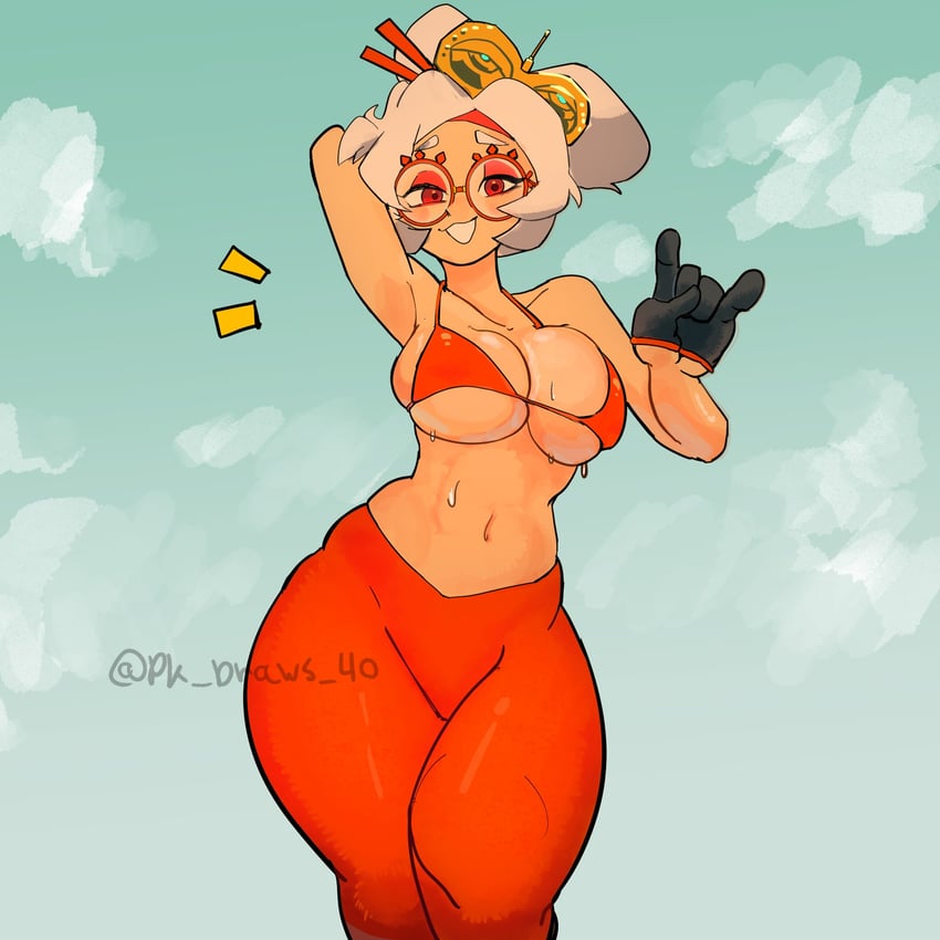 purah (the legend of zelda and 1 more) drawn by pk_draws_40
